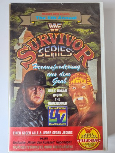 Wwf survivor series - survivor, (vhs)