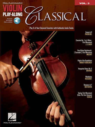 Classical violin play along - violin, play-along