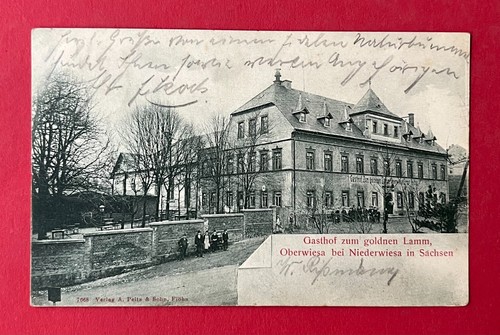Oberwiesa bei niederwiesa - ak,