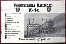 1967 Pennsylvania Railroad K-4s DAMPFLOKOMOTIVEN VON GESTERN BUCH Z6529