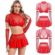 Damen Minirock Pole Dance