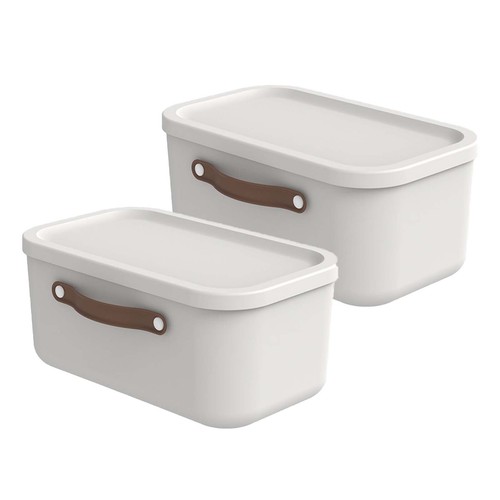 Rotho 2er set aufbewahrungsbox - rotho, 2er-set