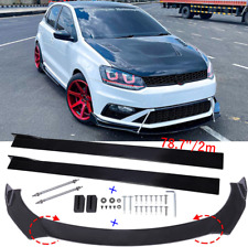 Frontspoiler Spoilerschwert Frontspoilerlippe Seitenschweller Für VW Polo 6R GTI