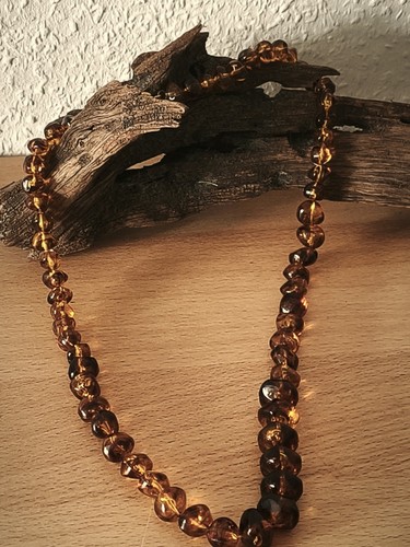 Alte bernstein kette - (?),