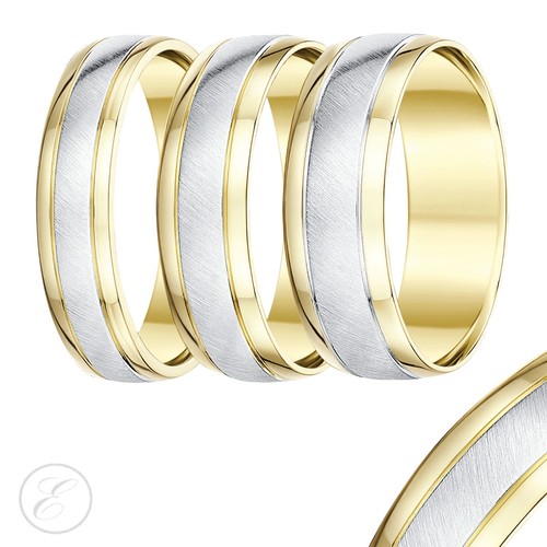 9ct zweifarbig gelbgold - 9ct,