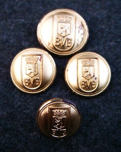 Uniformknöpfe vergoldet bvg - uniformknöpfe,