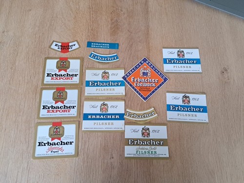 Bieretiketten erbacher - ☆☆bieretiketten,