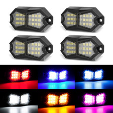 24LED Rock Lights Unterbodenbeleuchtung Für Jeep Offroad LKW ATV UTV Auto