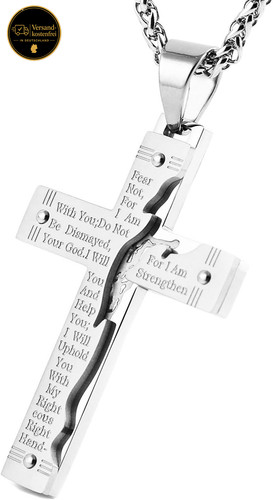 Herren kreuz halskette - kreuz,