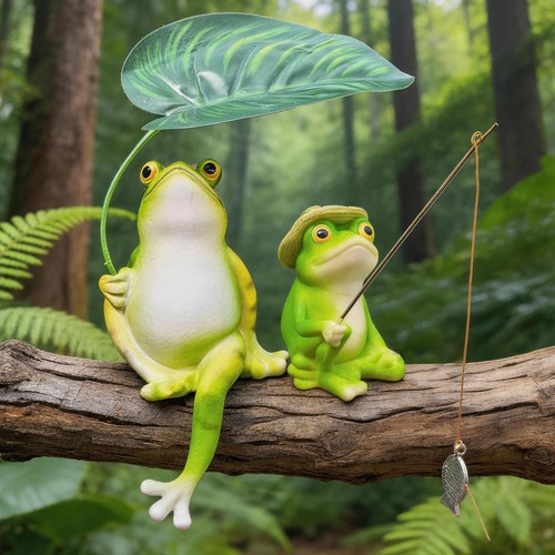 Frosch deko figuren harz - frosch,