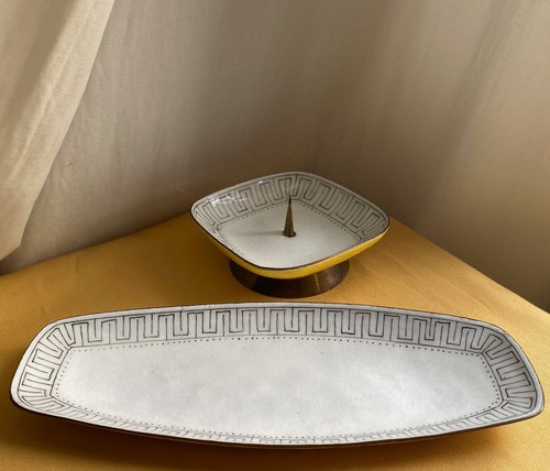 Emaille kerzenhalter und - emaille,