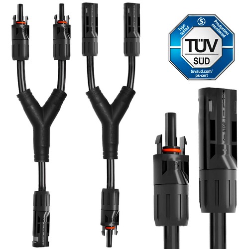 Solarstecker 6mm paar - solarstecker,