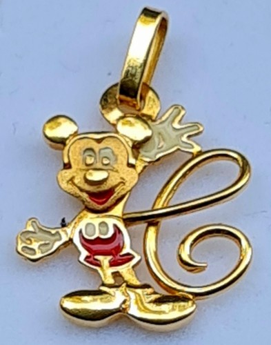 Gold 750 disney - gold, minne