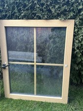 4x Kunstofffenster Gaulhofer Eiche Folierung Fenster 2 Fach Verglasung Holzoptik