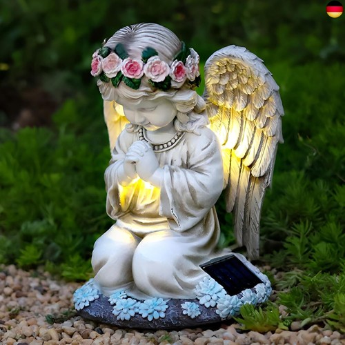 Solar engel gartenfiguren - engel,