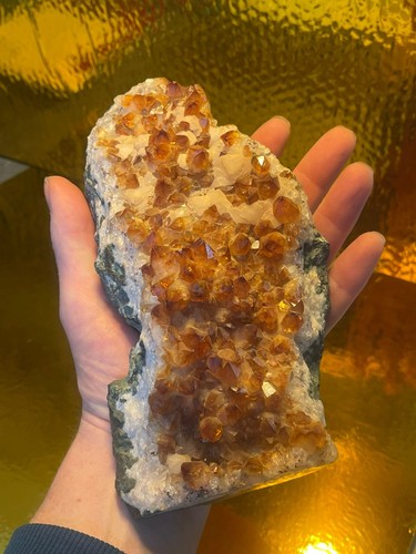 Citrin mineralstufe druse - druse, ca