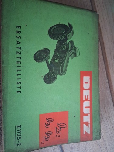Deutz ersatzteilliste 2 - deutz,