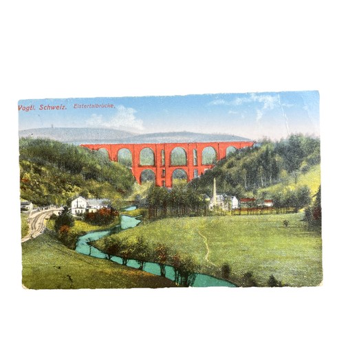 Postkarte bad elster - postkarte, ak
