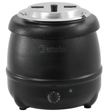 Bartscher elektrischer Elektro Suppentopf Suppenkessel Warmhaltegerät schwarz