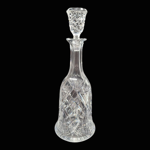 Vintage kristallglas karaffe - kristallglas,
