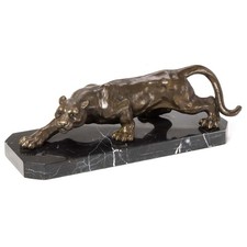 Bronze Skulptur Panther
