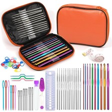 Häkelset 60-teilig Aluminium