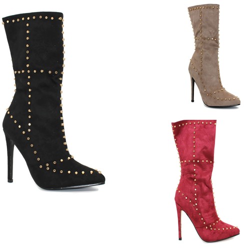 Halbhohe damen stiefeletten - halbhohe, damen-stiefeletten