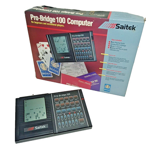 Saitek pro bridge 100 - saitek, (1987)