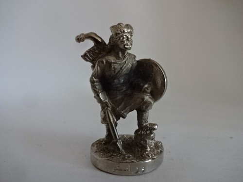 Metallfigur mongole - /, /