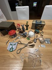 Flohmarkt Trödel Konvolut Gebraucht  Alles Alte Teile wie Figuren Besteck Dosen