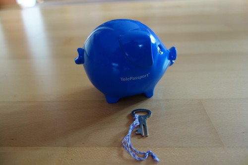 Sparschwein schlüssel 3 - schlüssel, nr