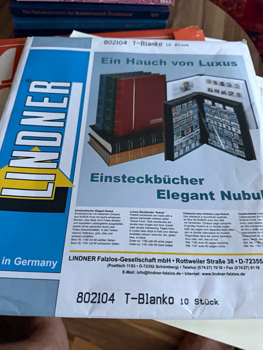Lindner blanko blätter - lindner,