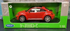 1:18 Welly Nex Models 2012 VW New Beetle OVP Rot