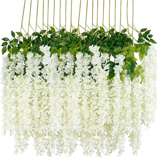 Künstliche glyzinien blumen - glyzinien,