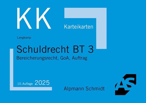 Karteikarten schuldrecht 3 - karteikarten,