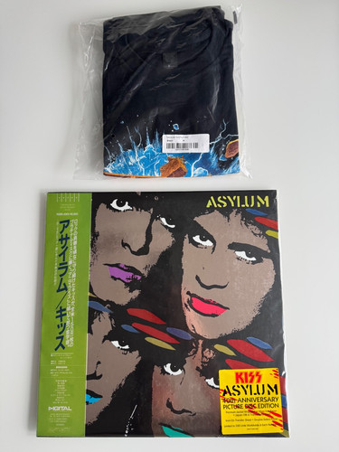 Kiss asylum picture - asylum, disc