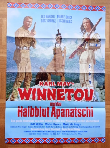 Filmplakat winnetou und das - winnetou,