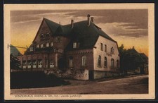 Ansichtskarte Rhens a. Rh., Gasthaus Winzerhaus, Inh. Jacob Landvogt 