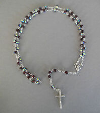 Rosenkranz dunkel weinrot