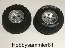 Lego 22969 22969c02 32298pb01 Technic 2 Reifen metallicSilver 62x46 aus 8457 #4