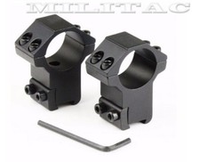 Hohe Montage 25,4 mm 1 Zoll Zielfernrohr Ringe für 11- 14 mm Prismenschiene Jagd
