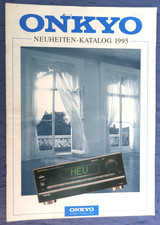 ONKYO Neuheitenkatalog 1995, 16S. mit Highlights TX-SV919 THX, TA-RW9090, ES-600