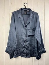 H&M Damen Satinbluse Gr. L 40