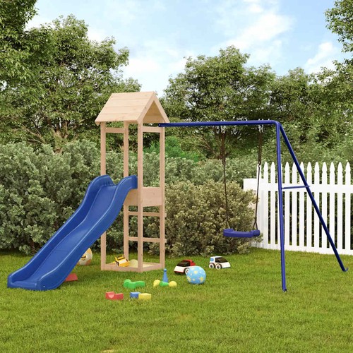 Spielturm mit schaukel rutsche - spielturm,
