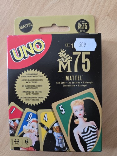 Uno kartenspiel barbie m75 - uno,