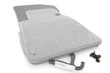 NEU Fußmatten BMW 3er Cabrio E46 Original Qualität Velours Automatten - grau