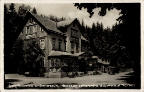 Meuselbach schwarzmühle - ak,