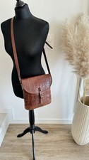Top 100%Orig. MULBERRY  Tasche Umnhängetasche Leder Braun Handtasche