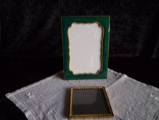 2 alte Messing Fotorahmen /