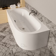 raumsparende Badewanne